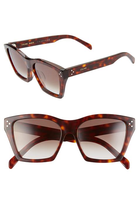 celine cat eye glasses|celine 56mm cat eye sunglasses.